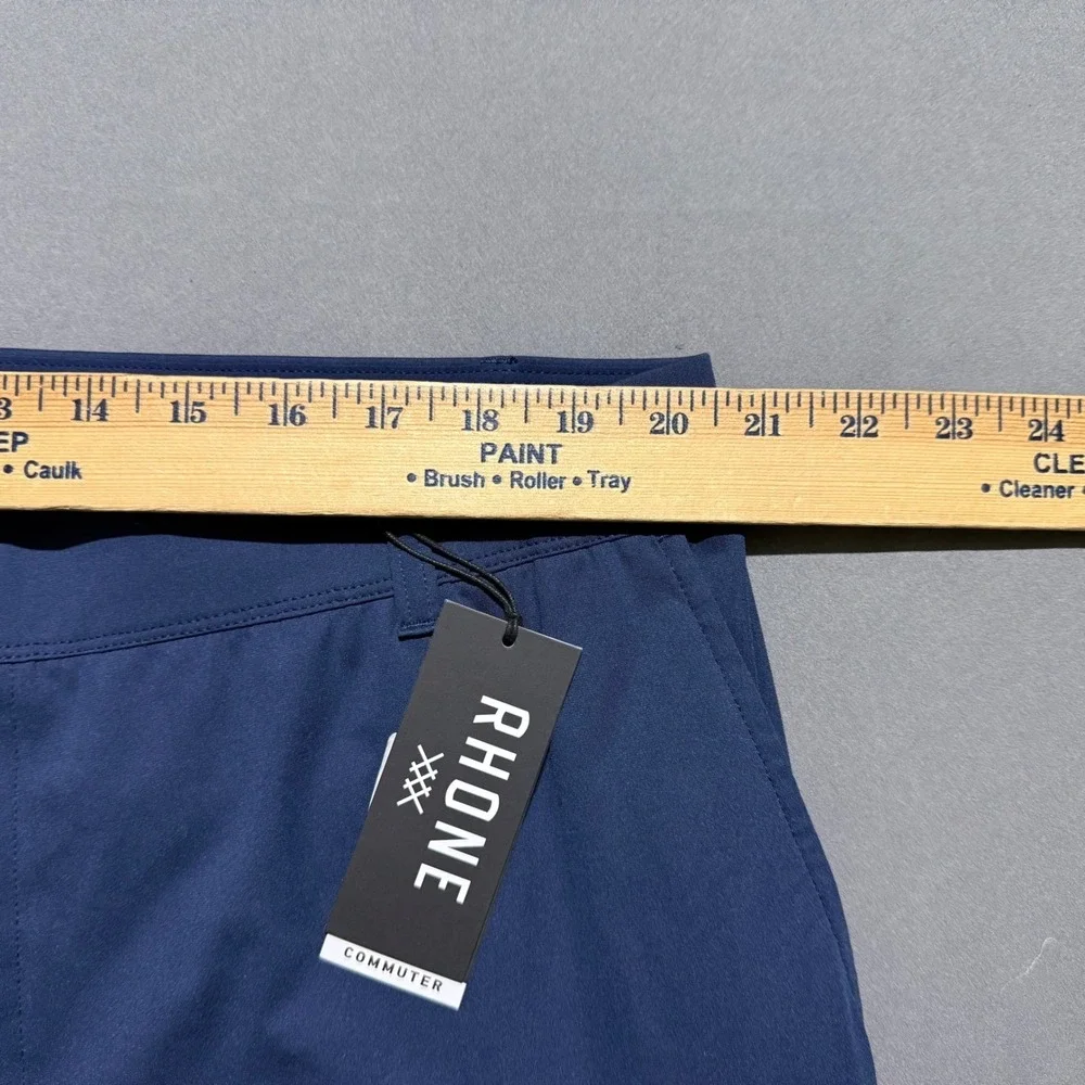 new Rhone Commuter Pants Mens XXL Navy Blue Performance Tech Trousers